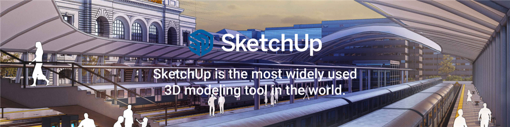 Sketchup 3D Banner