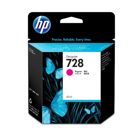 Picture of HP 728 40-ml Magenta Ink Crtg
