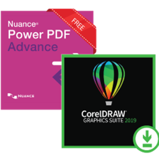 Picture of CorelDraw with Nuance Power PDF