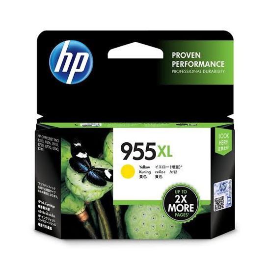 Picture of HP 955XL Yellow Original Ink Cartridge