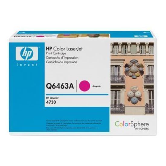 Picture of HP Color LaserJet Q6463A Magenta Print Cartridge