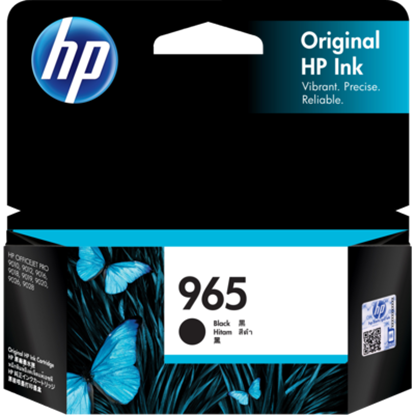 Picture of HP 965 Black Original Ink Cartridge