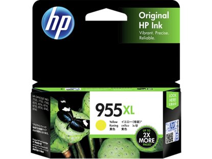 Picture of HP 955XL Yellow Original Ink Cartridge