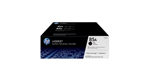 Picture of HP CE285AD Black Original LaserJet Toner Cartridge