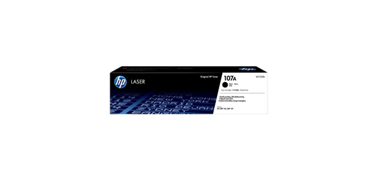 Picture of HP 107A Black Original Laser Toner Cartridge