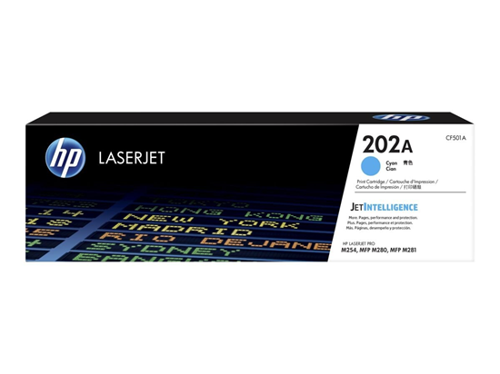 Picture of HP 202A Cyan Original LaserJet Toner Cartridge