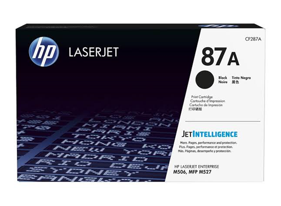 Picture of HP CF287A Black Original LaserJet Toner Cartridge