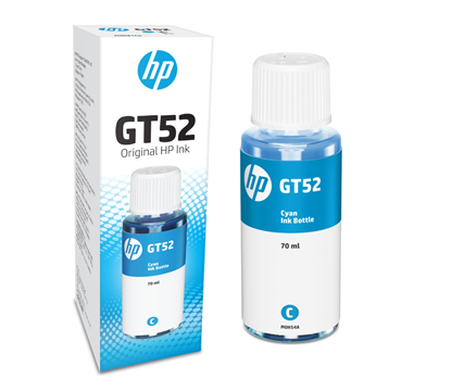 Picture of INK M0H54AA HP GT52 CYAN ORIGINAL INK BOTTLE