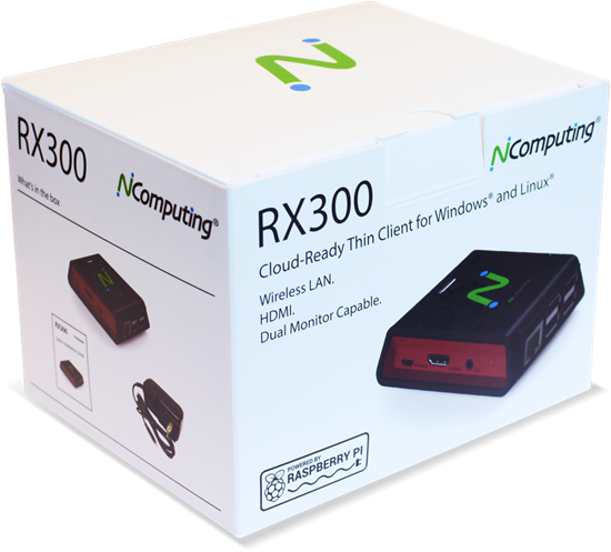 Picture of Ncomputing RX300 Thin Client AMP Bundled