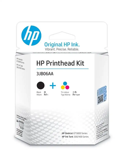 Picture of HP GT51/52 Blk/Clr Printhead Combo 2-Pk
