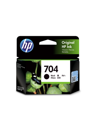 Picture of HP 704 Black Original Ink Advantage Cartridge