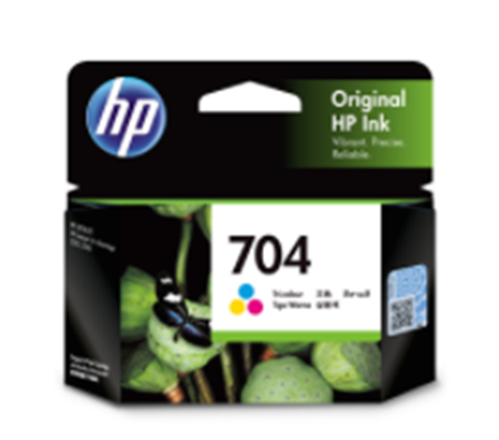 Picture of HP 704 Tricolor Original Ink Advantage Cartridge