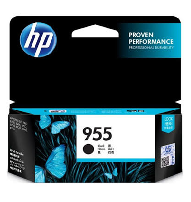 Picture of HP 955 Black Original Ink Cartridge