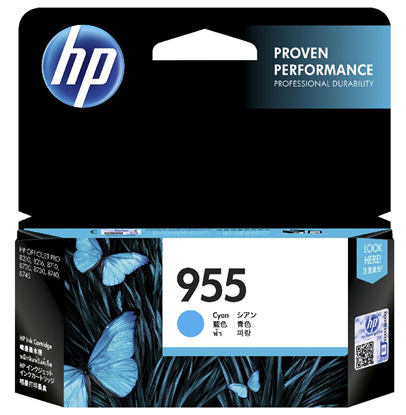 Picture of HP 955 Cyan Original Ink Cartridge