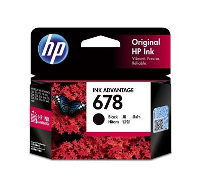 Picture of HP 678 Black Original Ink Advantage Cartridge