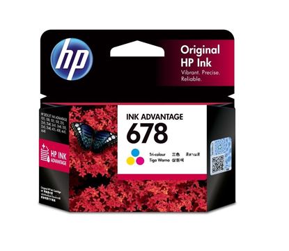 Picture of HP 678 Tricolor Original Ink Advantage Cartridge