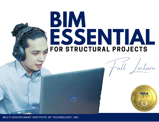 Picture of BIM Essentials for Structural Projects - FULL LECTURE