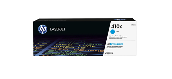 Picture of HP CF411X High Yield Cyan Original LaserJet Toner Cartridge