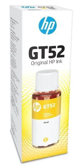 Picture of INK M0H56AA HP GT52 YELLOW ORIGINAL INK BOTTLE