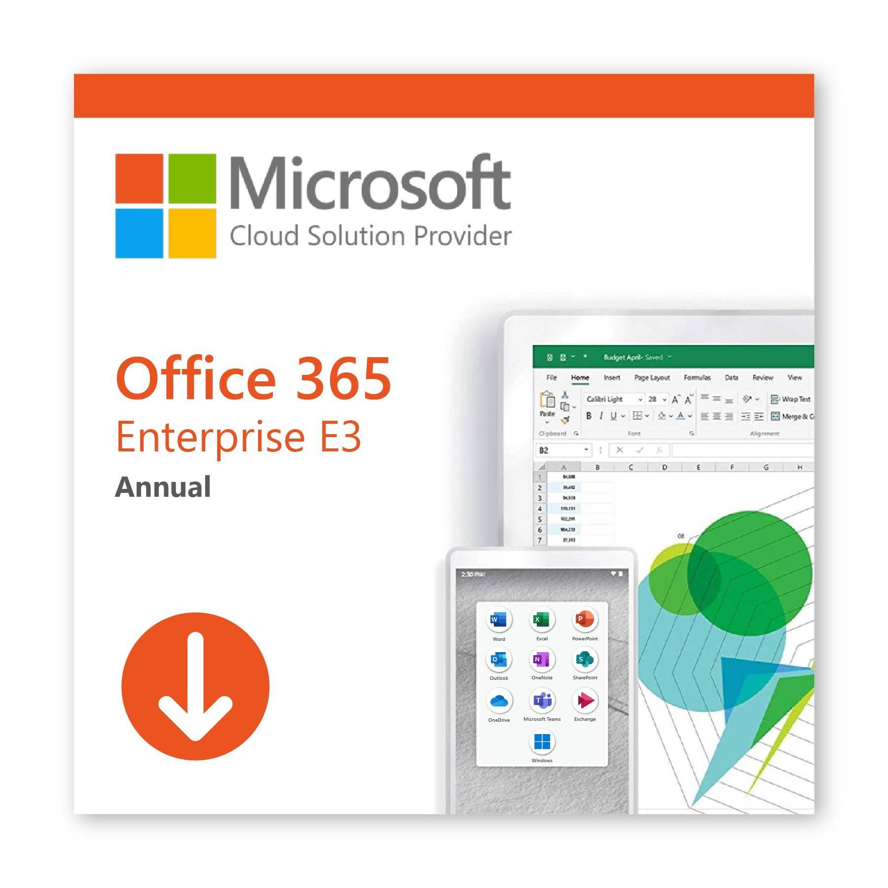 WeSellIT. Office 365 E3 - ANNUAL
