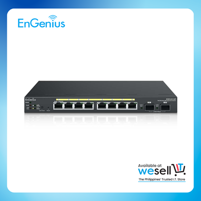Picture of EnGenius EWS2910P - Managed 8 Port Gigabit PoE Switch