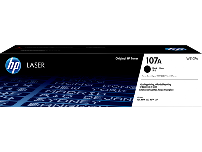 Picture of HP 107A Black Original Laser Toner Cartridge