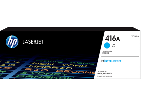 Picture of HP 416A Cyan Original LaserJet Toner Cartridge
