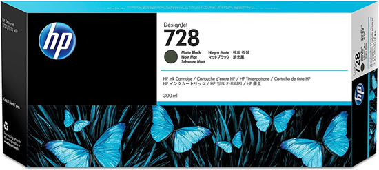 Picture of HP 728B 300-ml Matte Black Ink Crtg
