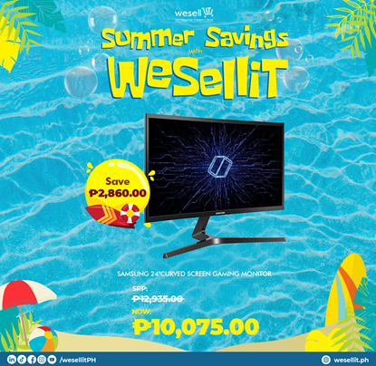 Picture of Samsung 24"Curved Screen Gaming Monitor