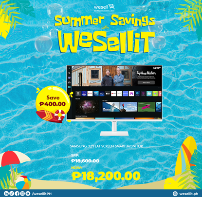Picture of Samsung 32"Flat Screen Smart Monitor