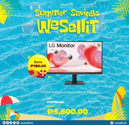 Picture of LG 27" Flat Screen Mainstream Monitor- 27MR400-B